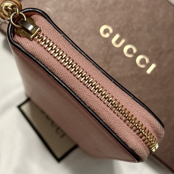 GUCCI Bamboo Zip Around Long Wallet - Picture 11 of 15